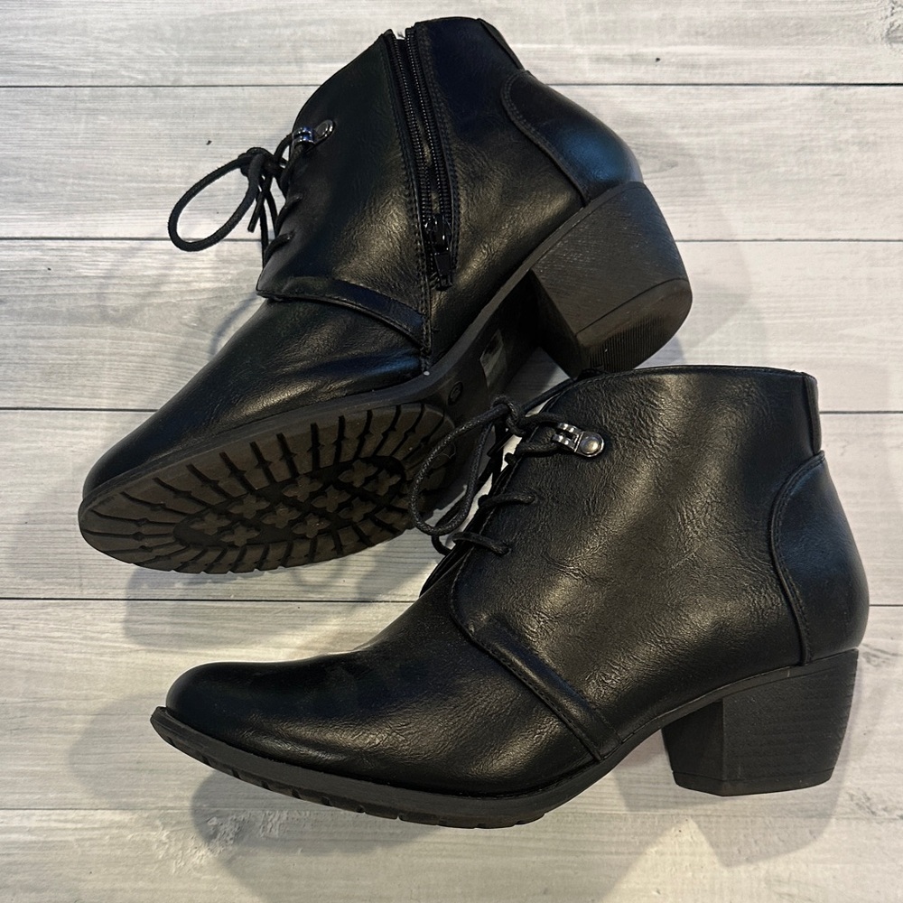 VJH Confort Sz 10 Memory Foam Ankle Booties